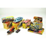 Assorted TV Related Diecast group comprising Corgi and Dinky Issues. Includes Batmobile, FAB 1,