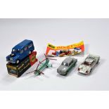 Triang Spot-On No. 258 LWB Land Rover plus other diecast issues from Dinky and Corgi. F to VG.