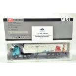 WSI 1/50 High Detail Diecast Truck Issue comprising Search Impex Volvo FH3 with Fridge Trailer.