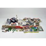 Various HO OO Scale accessories and layout items including station. Various makers. Mostly NM in