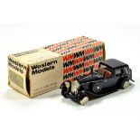 Western Models 1/43 1933 Rolls Royce Phantom II De Ville in Black. Tyres need carefully placing on