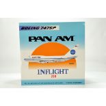 Inflight Models 1/200 Aircraft issue comprising Pan AM Boeing 747SP Airliner. E to NM in Box.