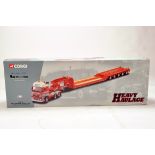 Corgi 1/50 Diecast Truck Issue Comprising CC12404 Chris Bennett Heavy Haulage Set. NM to M in Box.