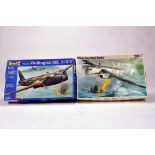 Revell 1/72 Plastic Aircraft Kit comprising Vickers Wellington plus Frog Whitley Long Range