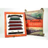 Playcraft OO Gauge comprising Euston Passenger Train Set. Generally VG in Box.