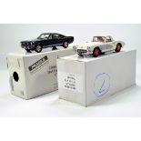 Danbury Mint 1/24 Scale Diecast duo issue comprising High Detail 1965 Ford GT Mustang plus One