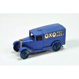 Dinky No. 28D Pre-war Delivery Van OXO. Blue with Silver lettering with black outline depicting Oxo.