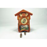 An interesting Cuckoo Clock. Untested but presented well.