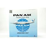 Inflight Models 1/200 Aircraft issue comprising Pan AM Clipper Boeing 747 Airliner. E to NM in Box.