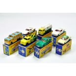 Matchbox Assortment of Regular Wheels Issues. Inc Greyhound Bus (RP), Dodge Wreck Truck, Ford