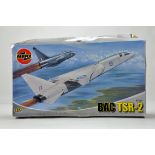 Airfix 1/72 Plastic Aircraft Kit comprising BAC TSR-2. Vendor advises complete.