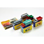 A quality selection of Matchbox comprising No. 40 Long Distance coach, No. 44 refridgerator Truck,