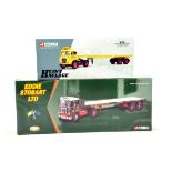 Corgi 1/50 Diecast Truck issues Comprising CC12502 Eddie Stobart plus 12801 Edward Beck, NM to M