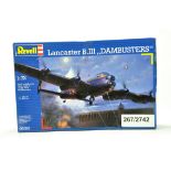 Revell 1/72 Plastic Aircraft Kit comprising Lancaster BIII. Vendor advises complete.