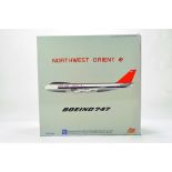 Inflight Models 1/200 Aircraft issue comprising Boeing 747 - North West Orient Airliner. E to NM