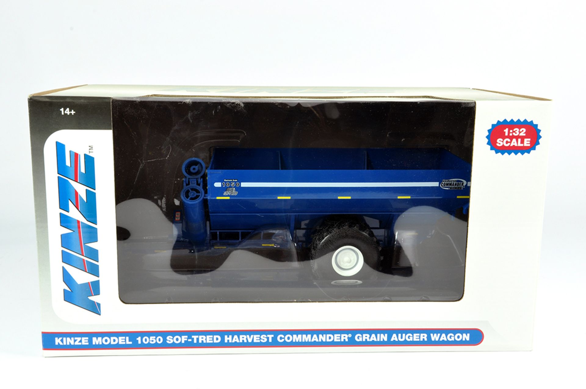 Spec Cast 1/32 Farm Model Comprising Kinze 1050 Grain Auger Wagon. NM in Box.