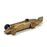 Johillco Land Speed Record Car Golden Arrow driven by Sir Henry Seagrave. In Gold. Scarce issue is