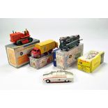 Assorted Dinky Diecast group including various issues. No. 923 Bedford Van, 561 Blaw Knox, 105