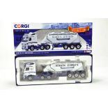 Corgi 1/50 Diecast Truck Issue Comprising CC14035 Volvo FH Feldbinder Tanker in livery of Simon