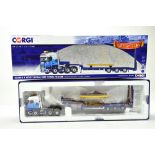 Corgi 1/50 Diecast Truck Issue Comprising CC13745 Scania R Nooteboom Low Loader Trailer in livery of