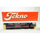 Tekno 1/50 Diecast Truck Issue Comprising Scania Box Trailer in Livery of Shore Porters. NM to M