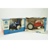 Scale Models 1/16 Farm Issue comprising Ford Tractor plus Ertl 1/16 981 Select-a-speed Tractor.