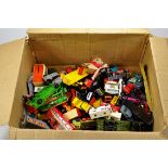 Box of assorted diecast models, various makers, Matchbox, Corgi etc. F to G.