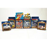 Matchbox Skybusters Selection including various issues and other items. NM to M in Boxes. (8)