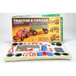 Herbant (West Germany) Plastic and Metal Issue Construction Kit of a Tractor and Trailer. Appears