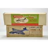 Duo of Wooden Aircraft Kits comprising Batemans and Veron Canberra Duo. Vendor Advises complete.