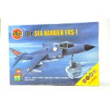 Airfix 1/72 Plastic Aircraft Kit comprising BAE Sea Harrier. Vendor advises complete.