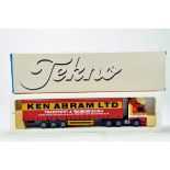 Tekno 1/50 Diecast Truck Issue Comprising Volvo FH12 Curtainside in livery of Ken Abram. NM to M