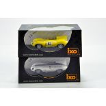 IXO 1/43 Diecast Cars comprising duo of Jaguar D Type Sports Issues. NM to M in Boxes. (2)