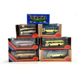 Assortment of diecast bus models comprising varoius EFE Issues. Generally NM to M in Boxes. (7)