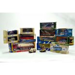 Assorted diecast group comprising various makers including Dinky, Corgi and others. Commercials