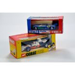 Corgi Formula 1 Racing Car comprising No. 151 Yardley McLaren plus Solido No. 14 Matra Le Mans