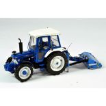 Bespoke Farm Model 1/32 scale Combination of Ford 6610 4WD GEN II Tractor with Mower. E to NM.