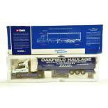 Corgi 1/50 Diecast Truck Issue Comprising No. CC12811 Scania T Curtainside in Livery of Oakfield