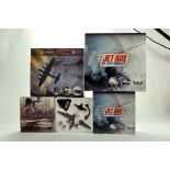 Assortment of Various Diecast Aircraft comprising mainly Atlas issue Jet Age Military Aircraft. E to