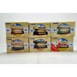 A group of diecast tram issues comprising Corgi. Various examples. NM to M in Boxes. (6)