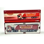 Corgi 1/50 Diecast Truck Issue Comprising No. CC13617 DAF CF Curtainside in livery of John Truswell.