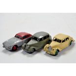 Dinky Trio of Diecast Car Issues. Generally G. (3)