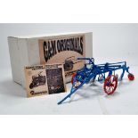 G&M Originals 1/32 Hand Built Issue comprising Ransomes Jumbotrac Tractor Plough. Limited Edition.