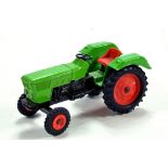 Ziss (Germany) 1/32 diecast Deutz D6206 Tractor. Scarce issue is generally VG.