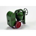 Moko Lesney Large Scale Cement Mixer in Green and Red. Rare issue is Generally G to VG.