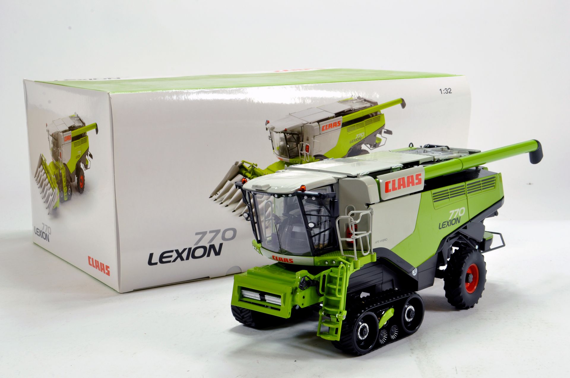 Wiking 1/32 Farm Issue comprising Claas Lexion Combine 770 TT with Conspeed Header. Limited Edition.