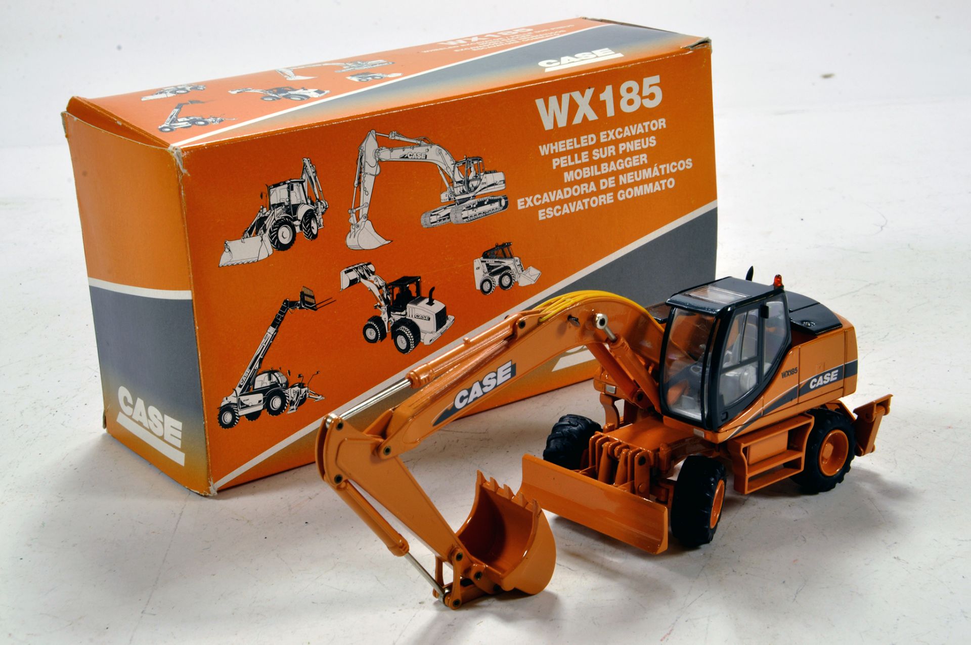 Conrad 1/50 diecast issue comprising No. 2920 Case WX185 Wheeled Excavator. E to NM in Box.