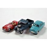 Corgi Trio of Diecast Car Issues. F to G. (3)