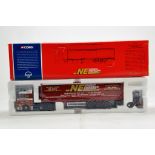 Corgi 1/50 Diecast Truck Issue Comprising No. CC13404 MAN TGA Curtainside with Moffett in livery