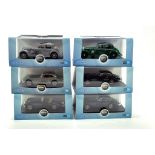 Oxford Diecast 1/43 Group of Diecast Classic Cars. Various issues. NM to M in Boxes. (6)